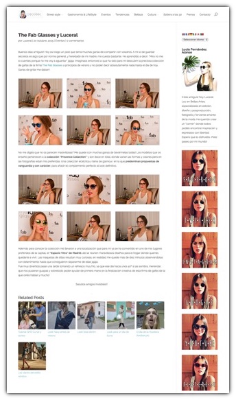 The Fab Glasses y Luceral
